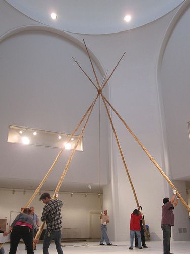 Blackfeet Tipi tripod