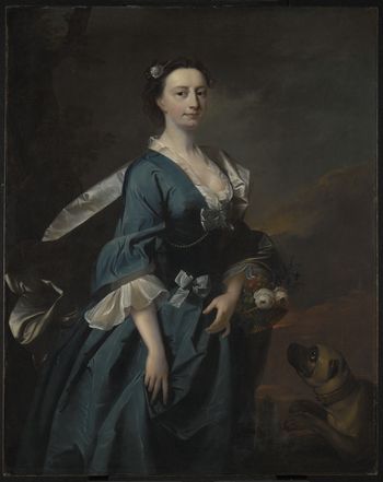 Mrs. John Wendt, circa 1745