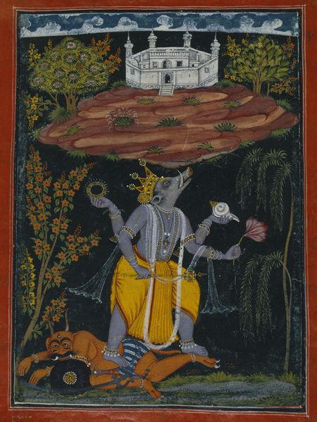 Varaha Rescuing the Earth