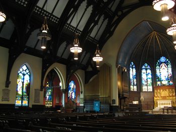 interior of Trinity Church