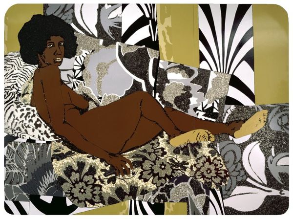 Mickalene Thomas (American, born 1971). A Little Taste Outside of Love, 2007