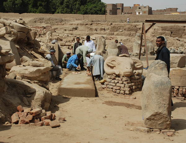 unfinished mastaba