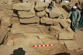 Taharqa Gate, South Wing Foundation