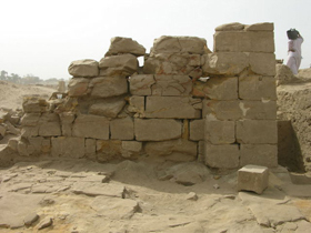 Taharqa Gate, South Wing