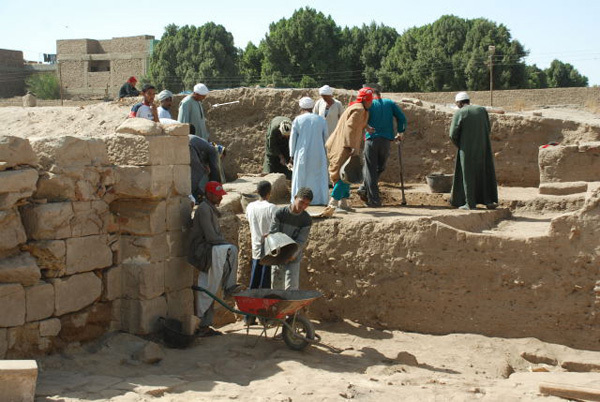 Square West of Taharqa Gate