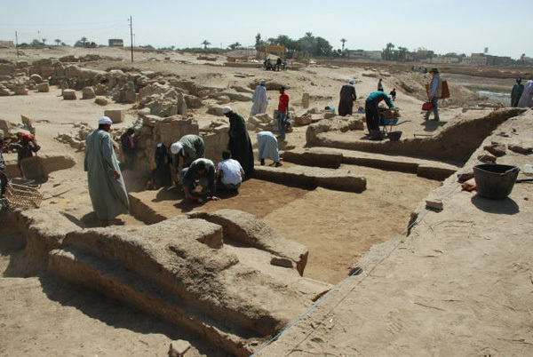 Square West of Taharqa Gate